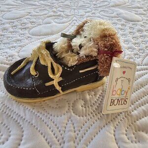 Boyds Bear-Foot Friends Skippy All Tied Up Figurine 641005RSN